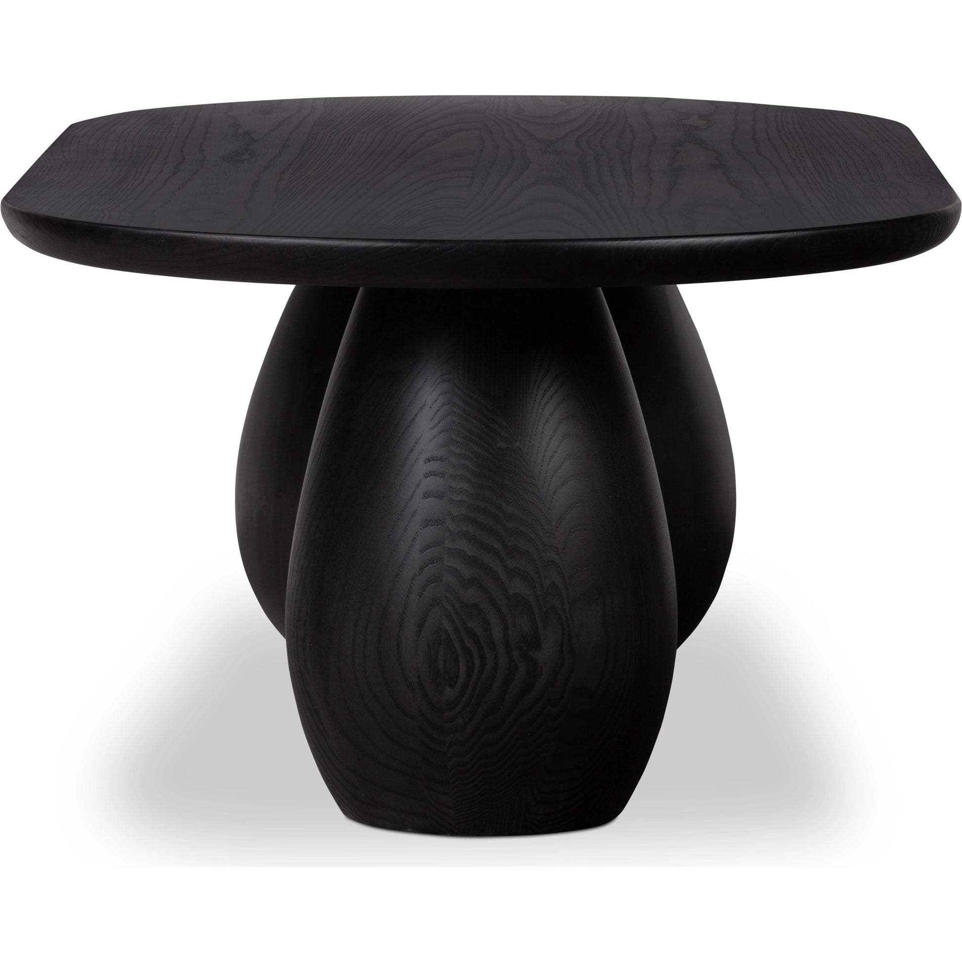 Merla Wood Coffee Table by Four Hands. Made from ash veneer, solid ash, engineered hardwood in a modern style.