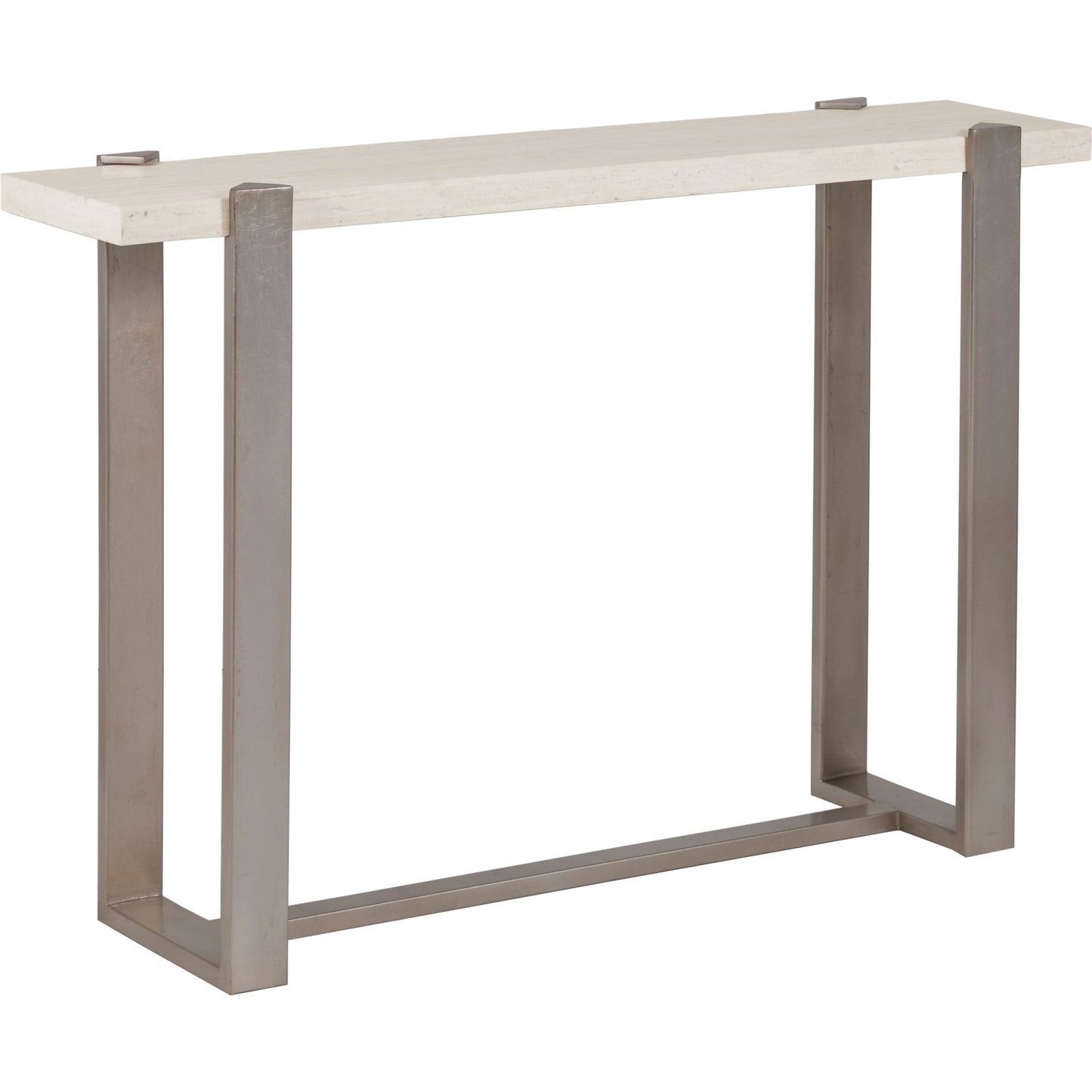 001 SI-1962913 | Primary Silo | Denizen Console Table by Artistica Home in champagne silver leaf. Made from unique in a modern style.