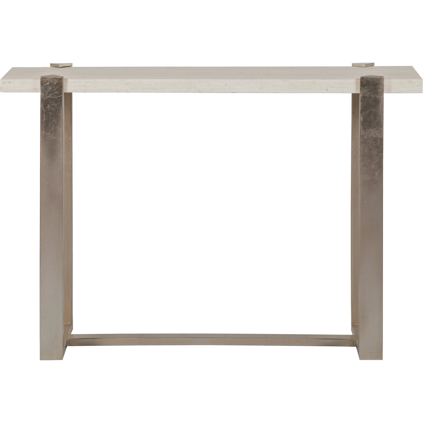 002 SI-1962913 | Additional Silo | Denizen Console Table by Artistica Home in champagne silver leaf. Made from unique in a modern style.