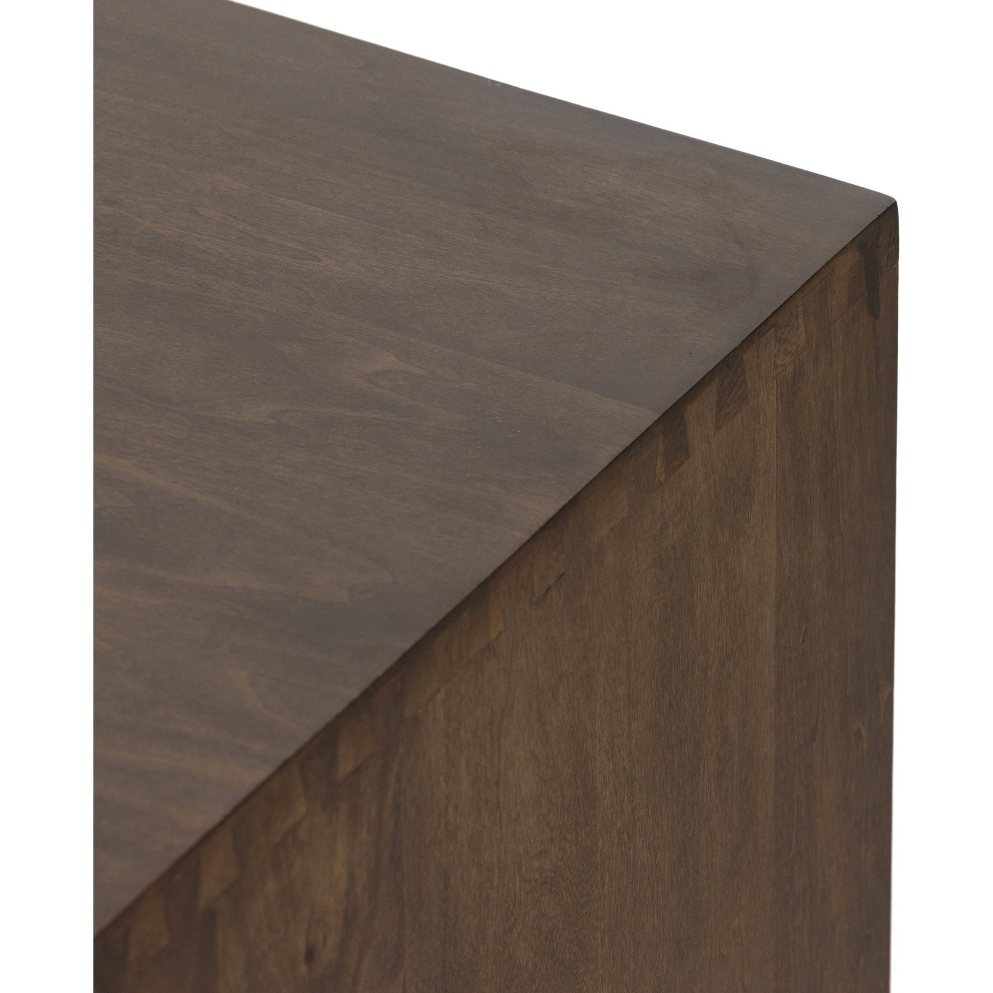 Trey 9 Drawer Dresser by Four Hands. Made from solid poplar, top grain leather in a transitional style.