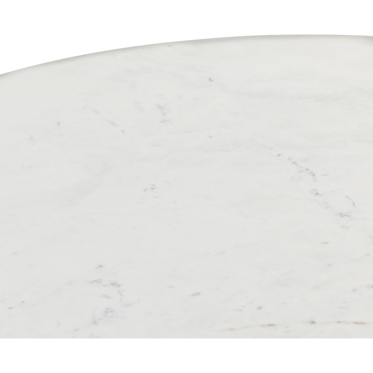 009 SI-1902003 | Additional Silo | Oranda Dining Table by Four Hands in white scalloped marble, polished white marble w, sealant and white scalloped marble, polished white marble. Made from solid marble in a modern style.