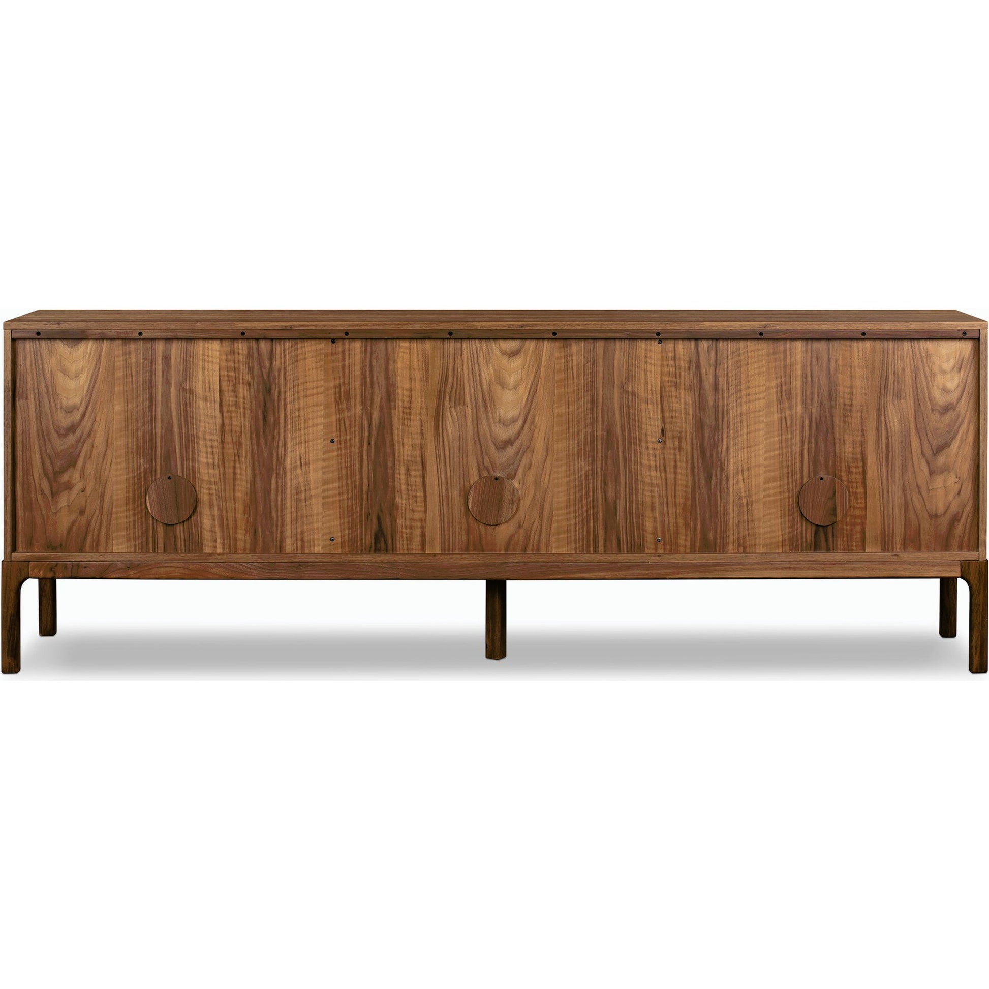 Arturo Sideboard by Four Hands in natural walnut. Made from walnut veneer, solid walnut in a modern style.
