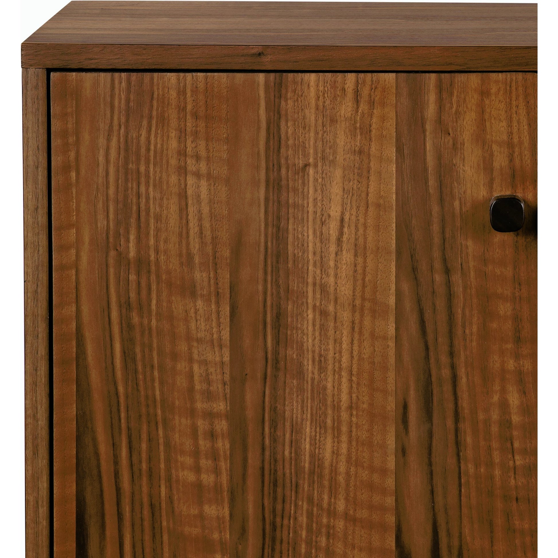 Arturo Sideboard by Four Hands in natural walnut. Made from walnut veneer, solid walnut in a modern style.