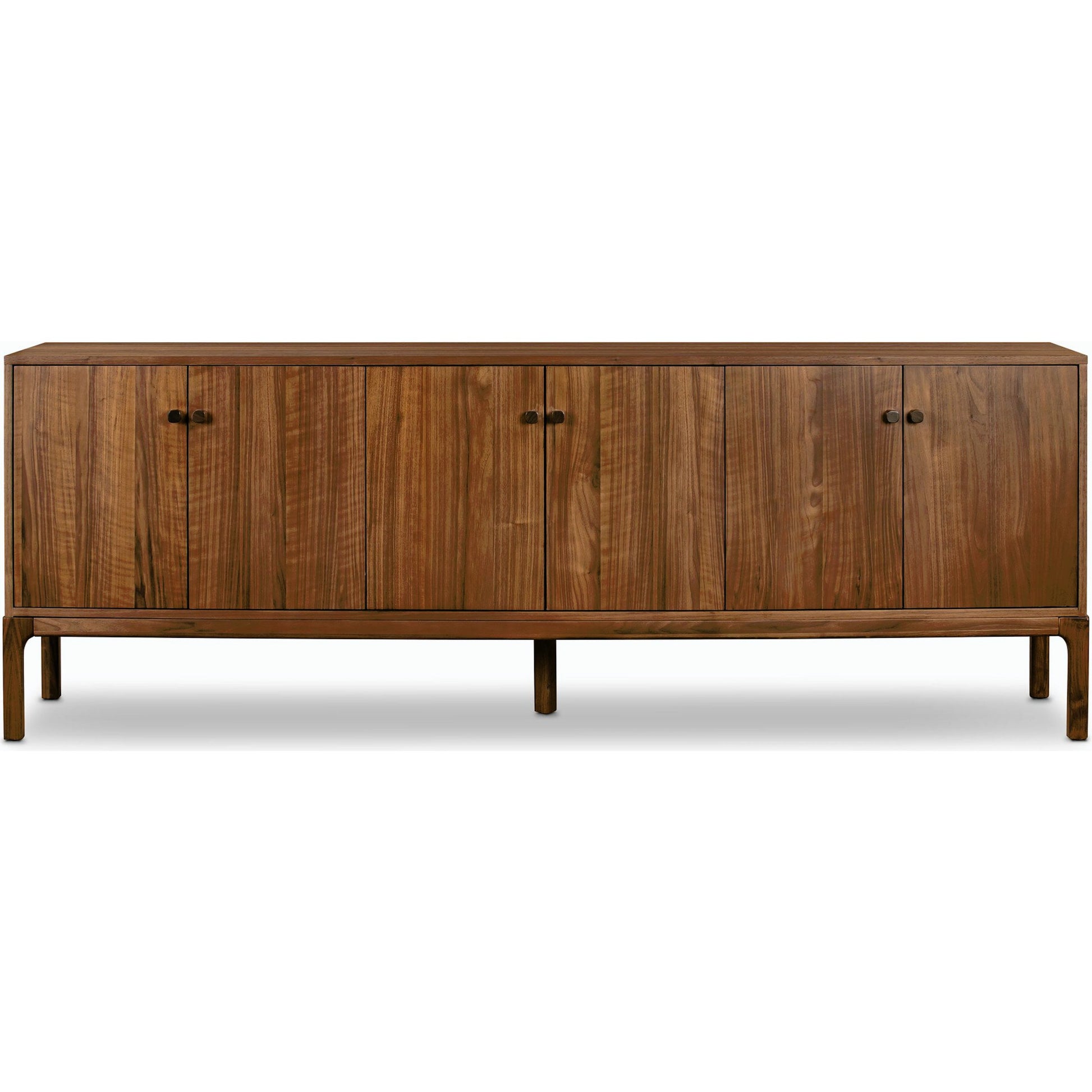 Arturo Sideboard by Four Hands in natural walnut. Made from walnut veneer, solid walnut in a modern style.