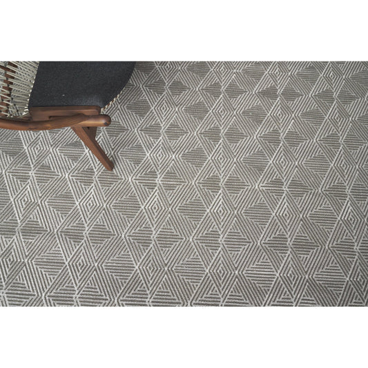 Pavilion 2304 Rug by Exquisite Rugs in gray. Made from new zealand wool, polyester in a unique style.