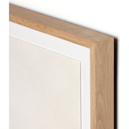 Colorado by Dan Hobday by Four Hands. Made from vertical grain white oak, acrylic glazing, textured fine art paper in a modern style.