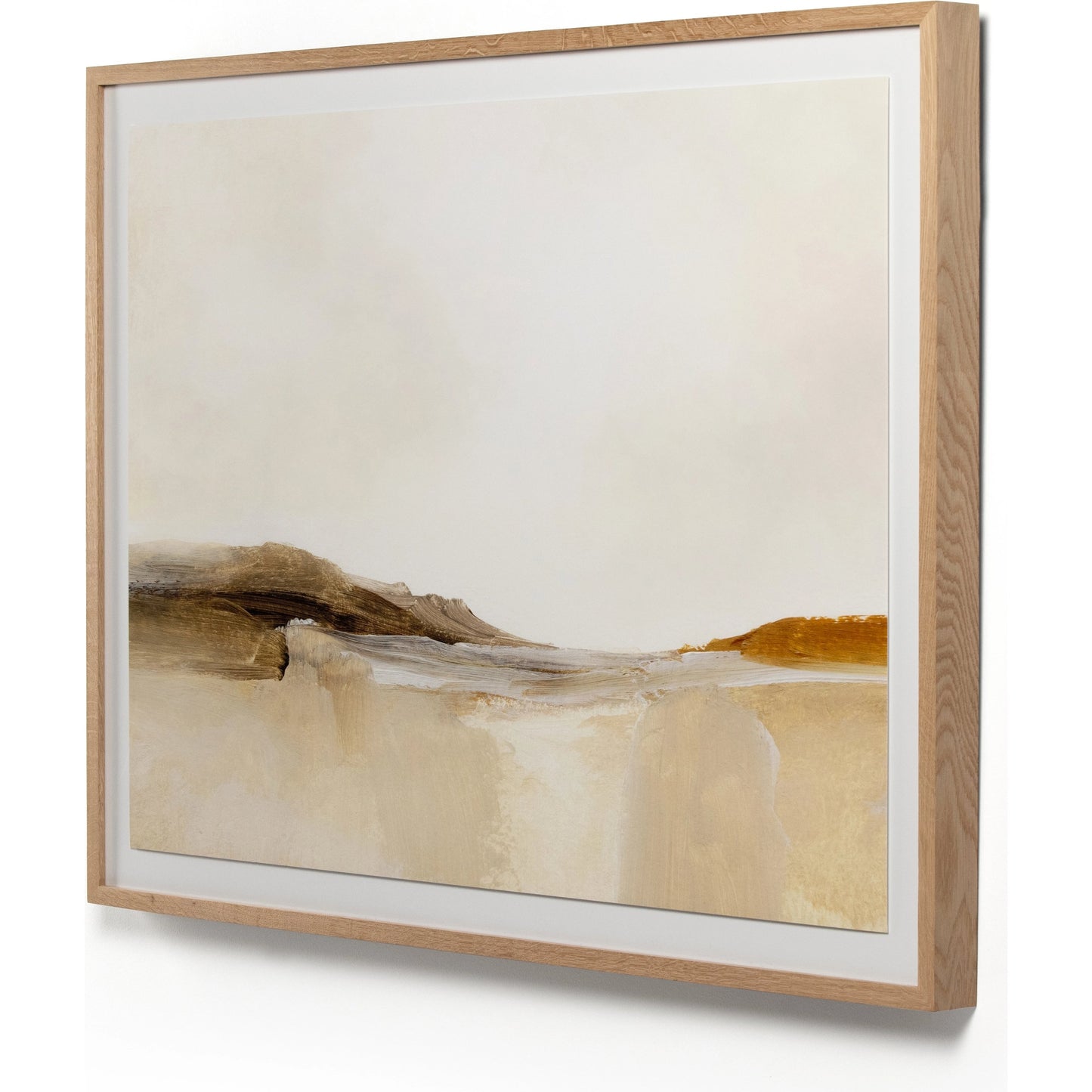 010 SI-2001122 | Additional Silo | Colorado by Dan Hobday by Four Hands. Made from vertical grain white oak, acrylic glazing, textured fine art paper in a modern style.