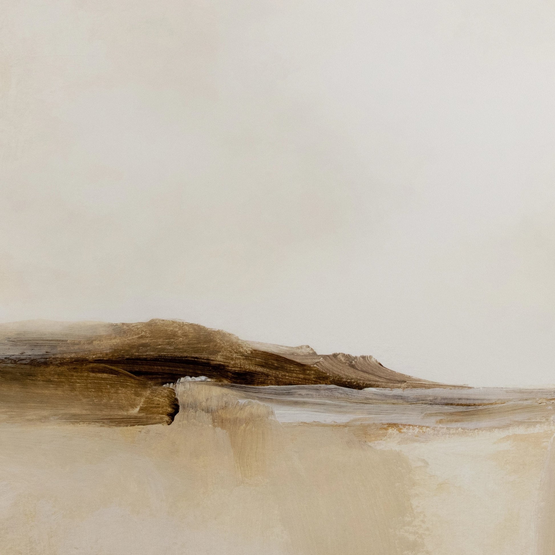 Colorado by Dan Hobday by Four Hands. Made from vertical grain white oak, acrylic glazing, textured fine art paper in a modern style.