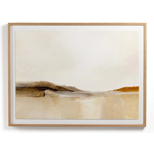 Colorado by Dan Hobday by Four Hands. Made from vertical grain white oak, acrylic glazing, textured fine art paper in a modern style.