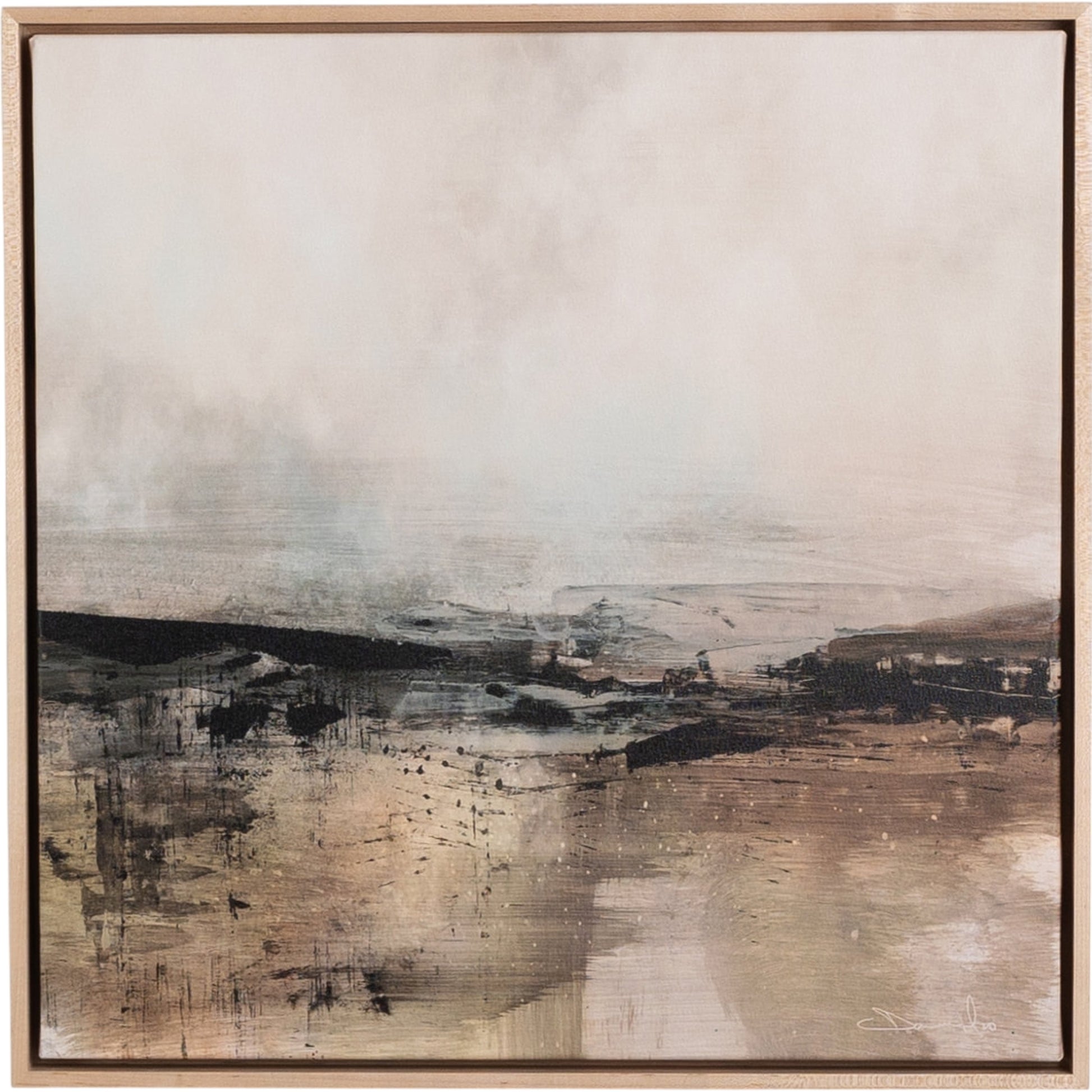 Distant Forest by Dan Hobday by Four Hands. Made from american maple, canvas in a modern style.
