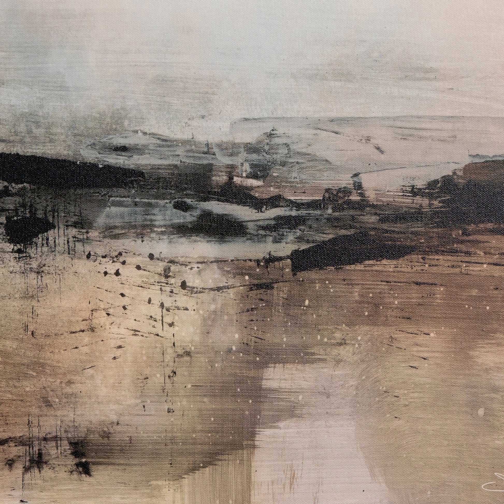 Distant Forest by Dan Hobday by Four Hands. Made from american maple, canvas in a modern style.