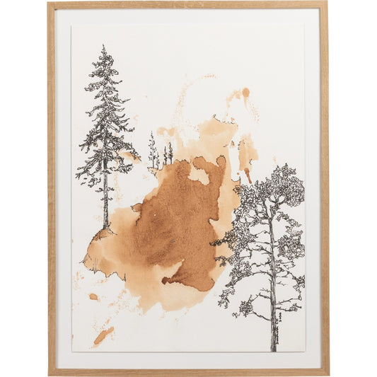 Into the Woods I by Santhosh CH by Four Hands. Made from textured fine art paper in a cottage & farmhouse style.