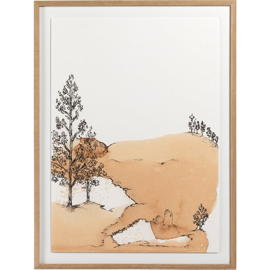 Into the Woods II by Santhosh CH by Four Hands. Made from textured fine art paper in a cottage & farmhouse style.