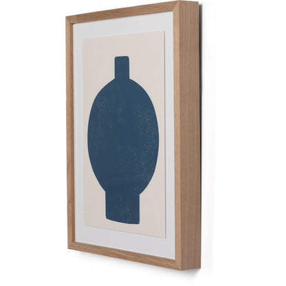 Ceramic Vase III by Roseanne Kenny by Four Hands. Made from bright textured fine art paper in a modern style.