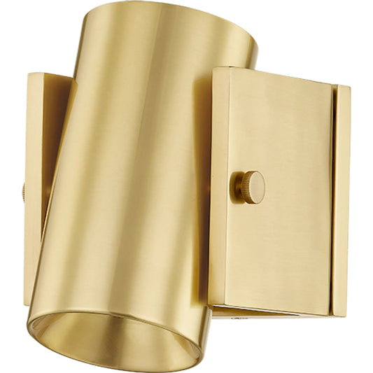 Nowra Wall Sconce by Hudson Valley. Made from steel in a unique style.