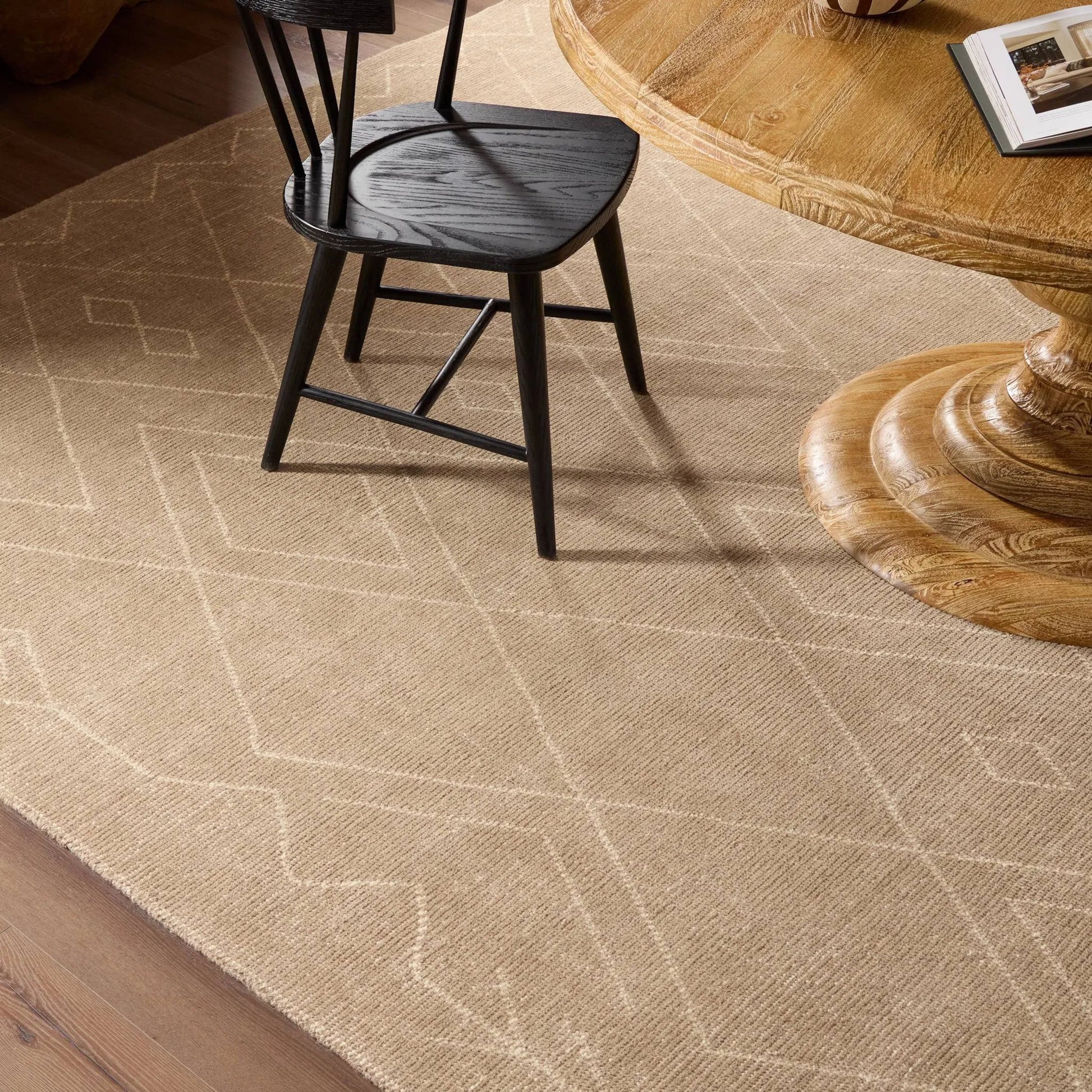 Nador Moroccan Rug by Four Hands. Made from 90% wool, 10% cotton in a unique style.