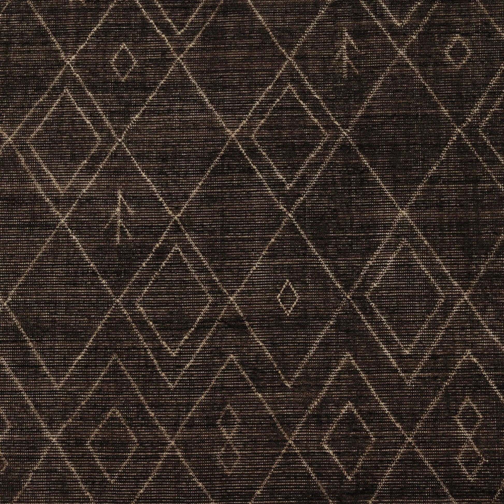 Nador Moroccan Hand Knotted Rug by Four Hands in nador espresso. Made from 90% wool, 10% cotton in a unique style.
