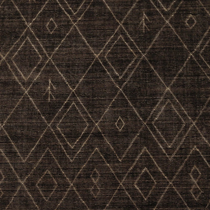 Nador Moroccan Hand Knotted Rug by Four Hands in nador espresso. Made from 90% wool, 10% cotton in a unique style.