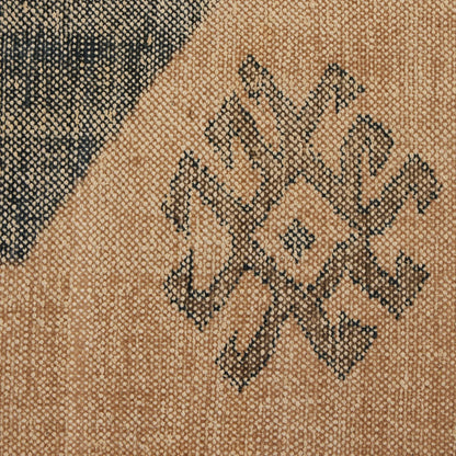 Samsa Hand Knotted Rug by Four Hands in samsa navy. Made from 60% cotton, 40% wool in a unique style.