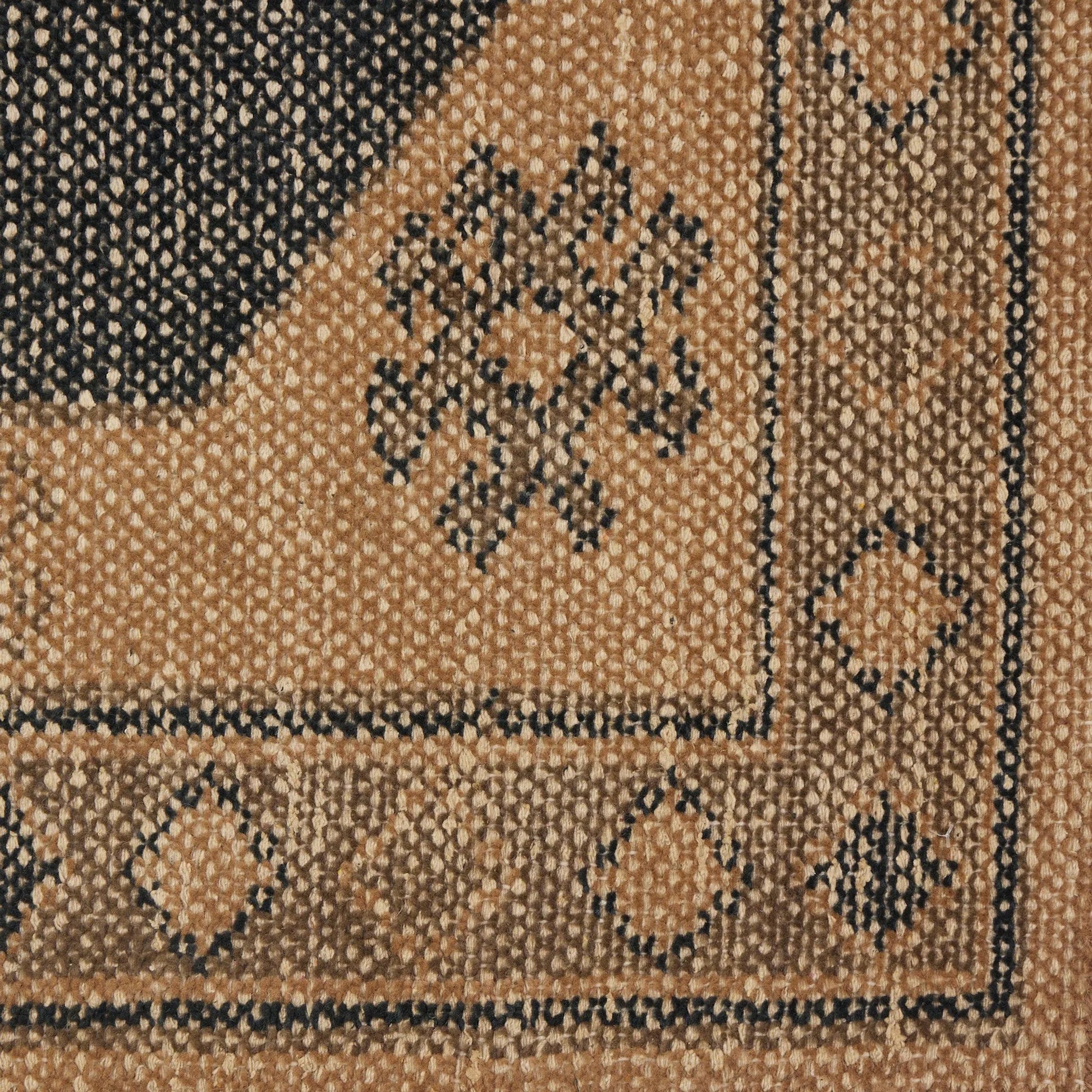 Samsa Hand Knotted Rug by Four Hands in samsa navy. Made from 60% cotton, 40% wool in a unique style.