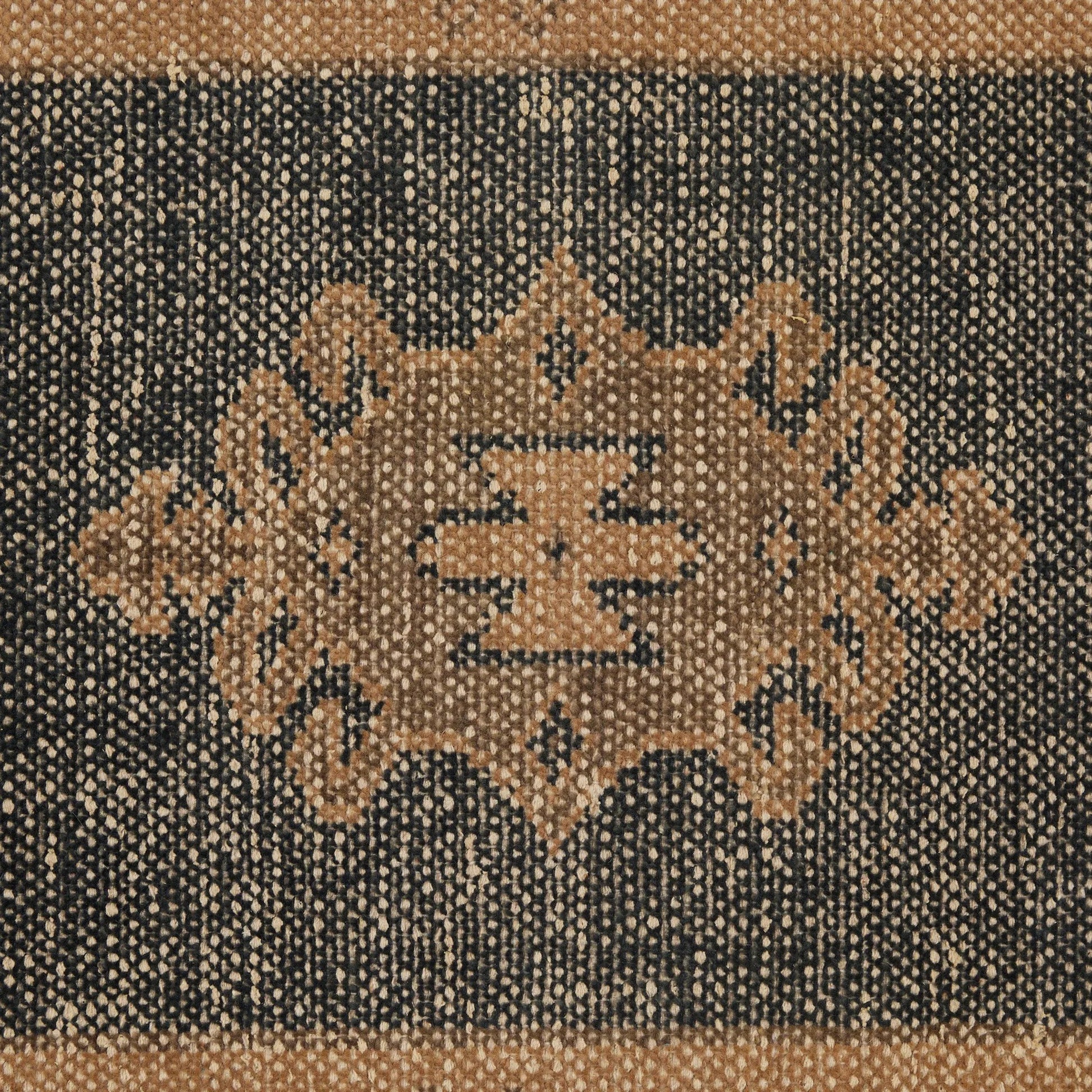 Samsa Hand Knotted Rug by Four Hands in samsa navy. Made from 60% cotton, 40% wool in a unique style.