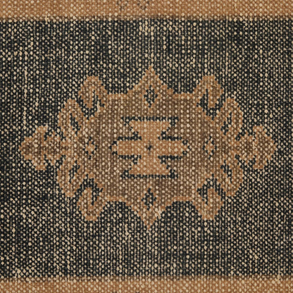 Samsa Hand Knotted Rug by Four Hands in samsa navy. Made from 60% cotton, 40% wool in a unique style.