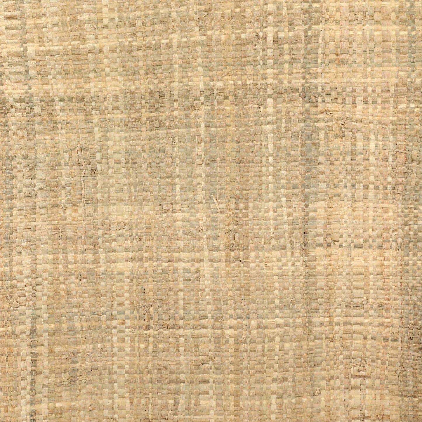 022 SI-2137368 | Closeup | Hatch Sideboard by Four Hands in natural raffia, burnished mahogany. Made from sugar palm, solid mahogany, mahogany veneer in a modern style.