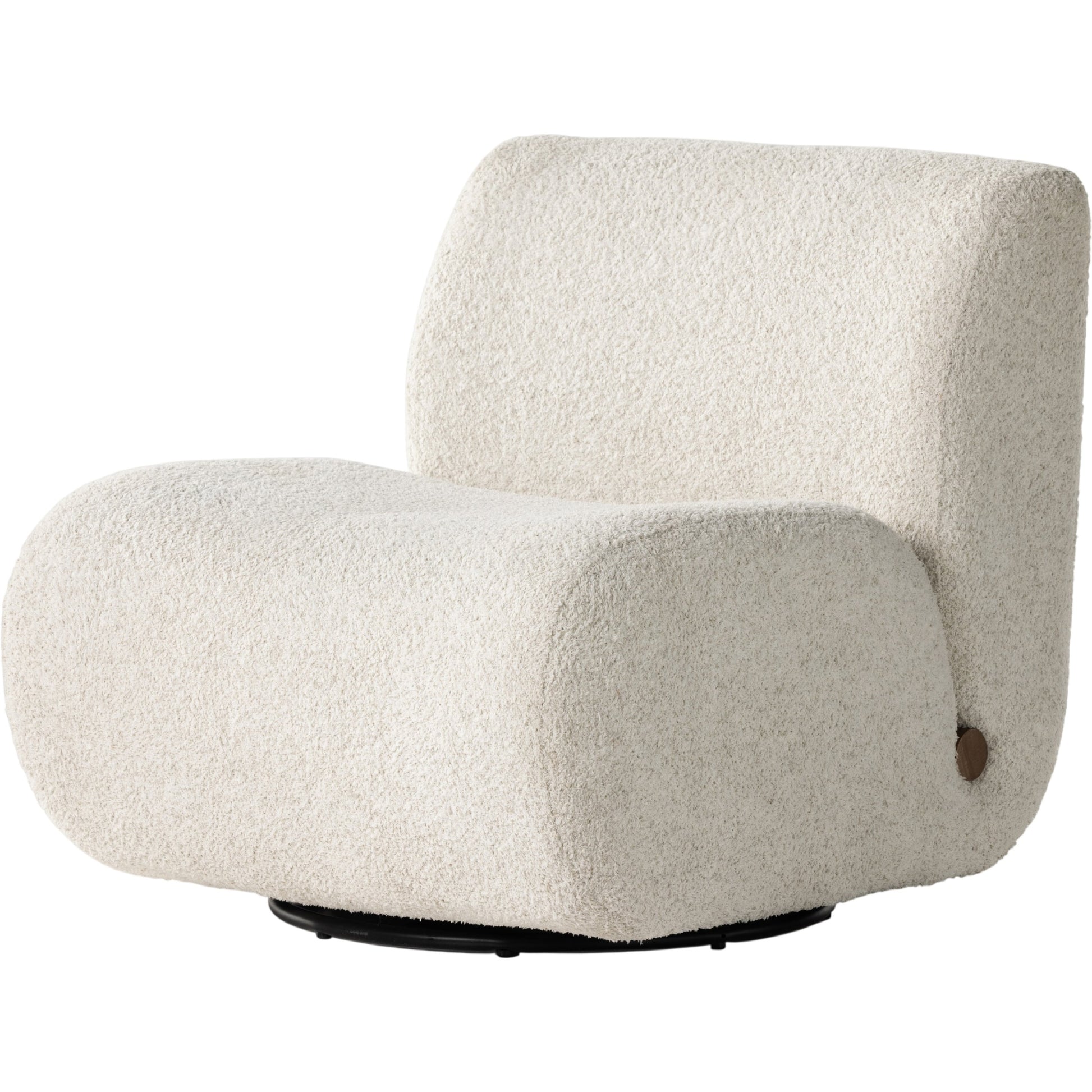 Siedell Chair by Four Hands in sheldon ivory, rustic grey and sheldon ivory. Made from 95% polyester, 5% cotton, solid oak, 100% polypropylene in a modern style.