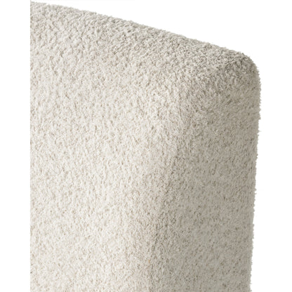 Siedell Chair by Four Hands in sheldon ivory, rustic grey and sheldon ivory. Made from 95% polyester, 5% cotton, solid oak, 100% polypropylene in a modern style.