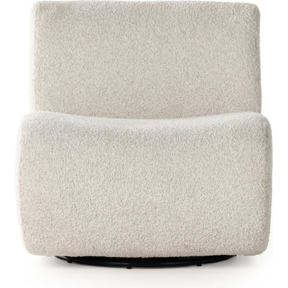 Siedell Chair by Four Hands in sheldon ivory, rustic grey and sheldon ivory. Made from 95% polyester, 5% cotton, solid oak, 100% polypropylene in a modern style.