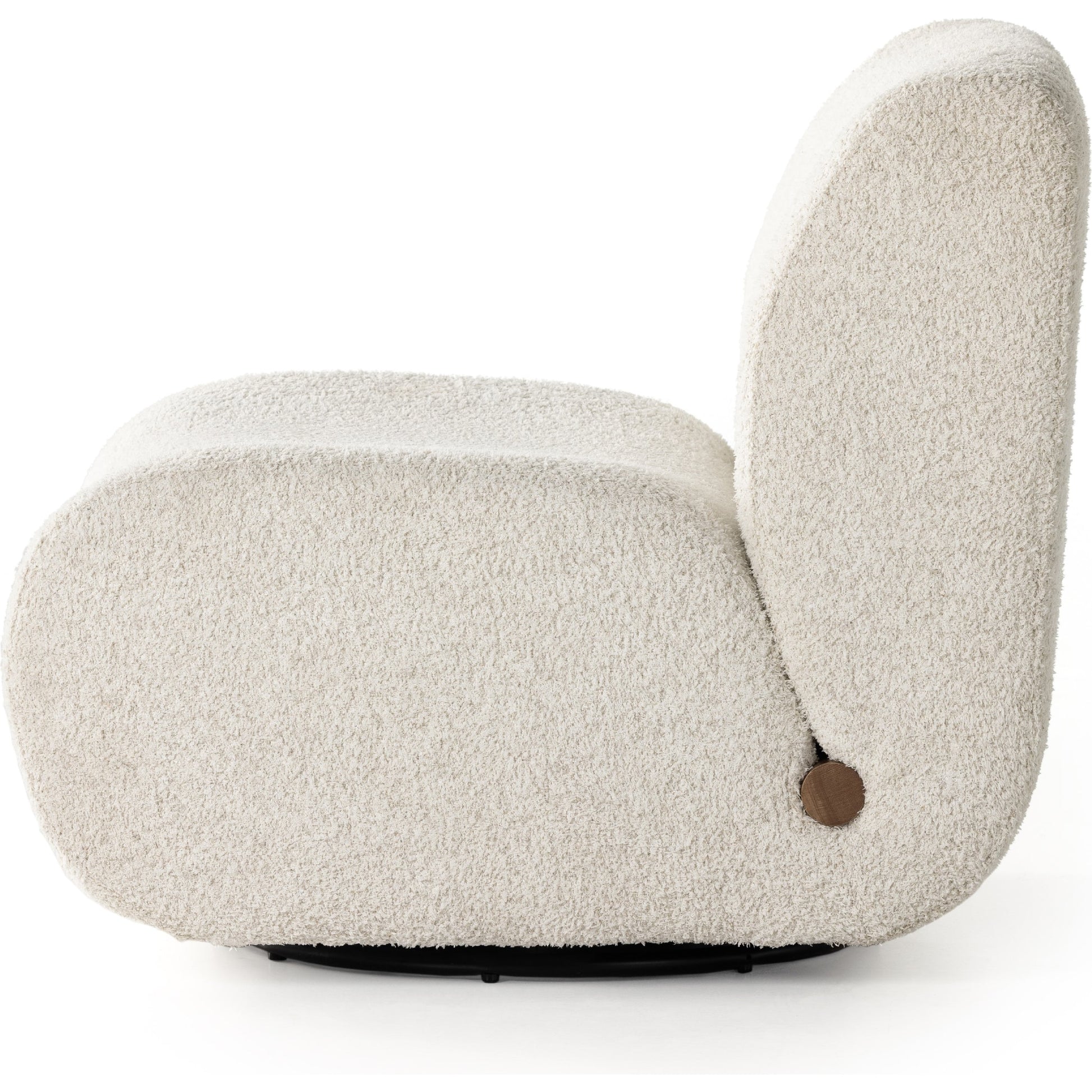 Siedell Chair by Four Hands in sheldon ivory, rustic grey and sheldon ivory. Made from 95% polyester, 5% cotton, solid oak, 100% polypropylene in a modern style.