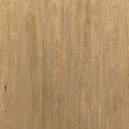 Isador Dining Table by Four Hands. Made from solid poplar in a modern style.