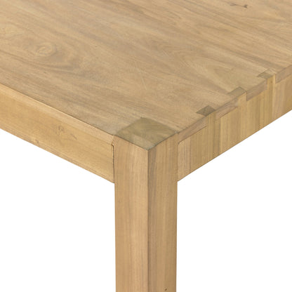 Isador Dining Table by Four Hands. Made from solid poplar in a modern style.