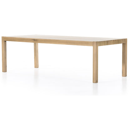 Isador Dining Table by Four Hands. Made from solid poplar in a modern style.
