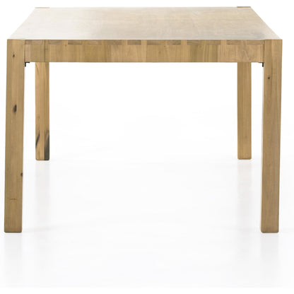 Isador Dining Table by Four Hands. Made from solid poplar in a modern style.