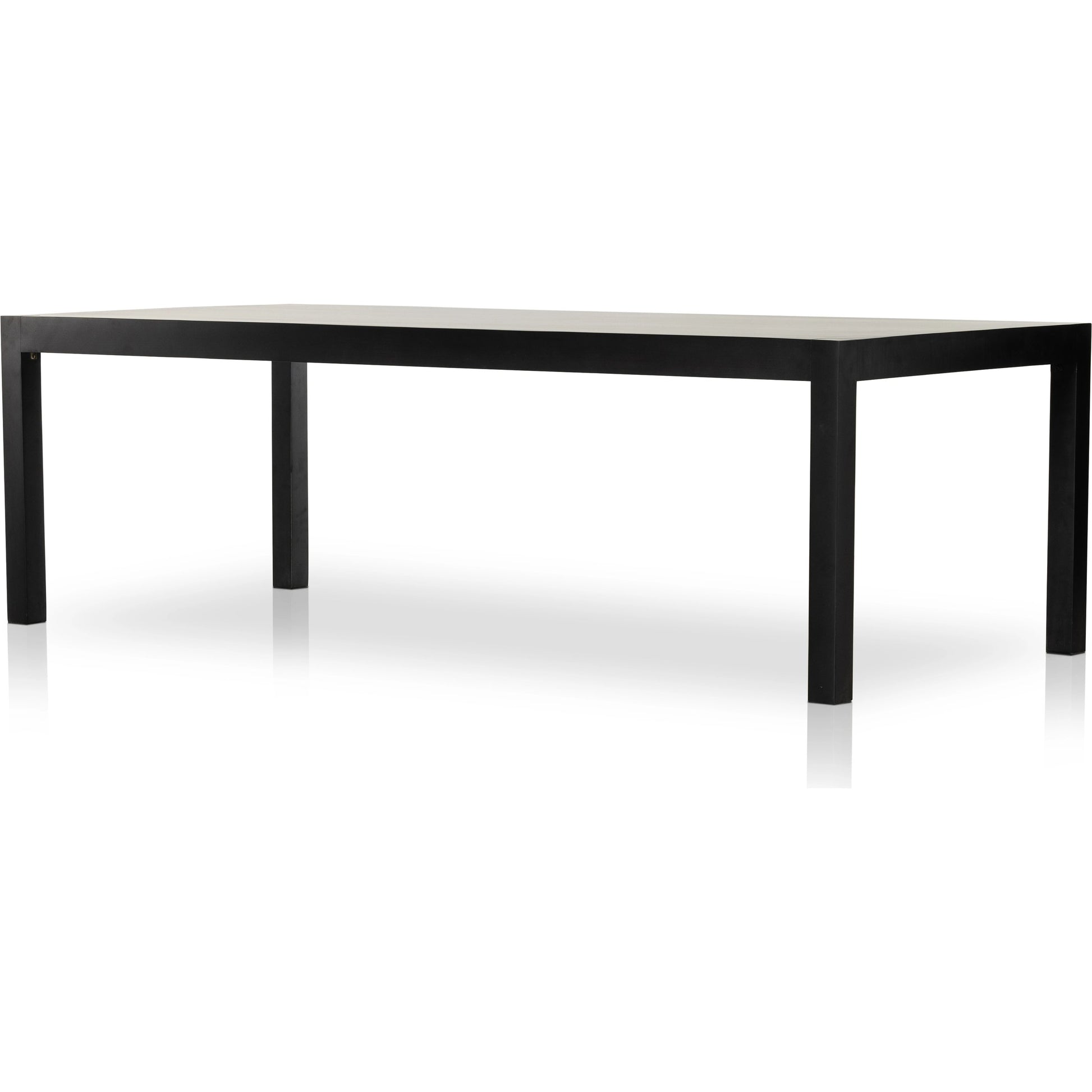 Isador Dining Table by Four Hands. Made from solid poplar in a modern style.