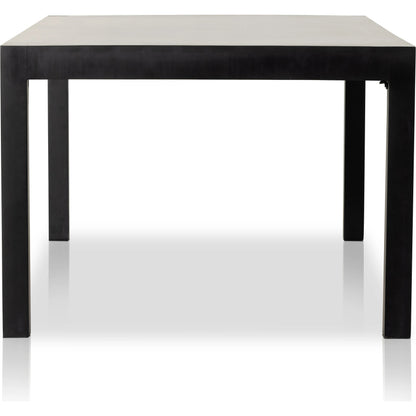 Isador Dining Table by Four Hands. Made from solid poplar in a modern style.