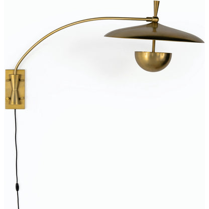 Bennington Sconce by Four Hands. Made from iron, thermoplastic in a modern style.