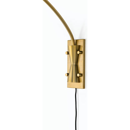 Bennington Sconce by Four Hands. Made from iron, thermoplastic in a modern style.