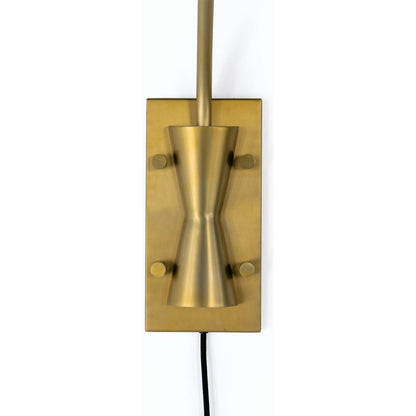 Bennington Sconce by Four Hands. Made from iron, thermoplastic in a modern style.