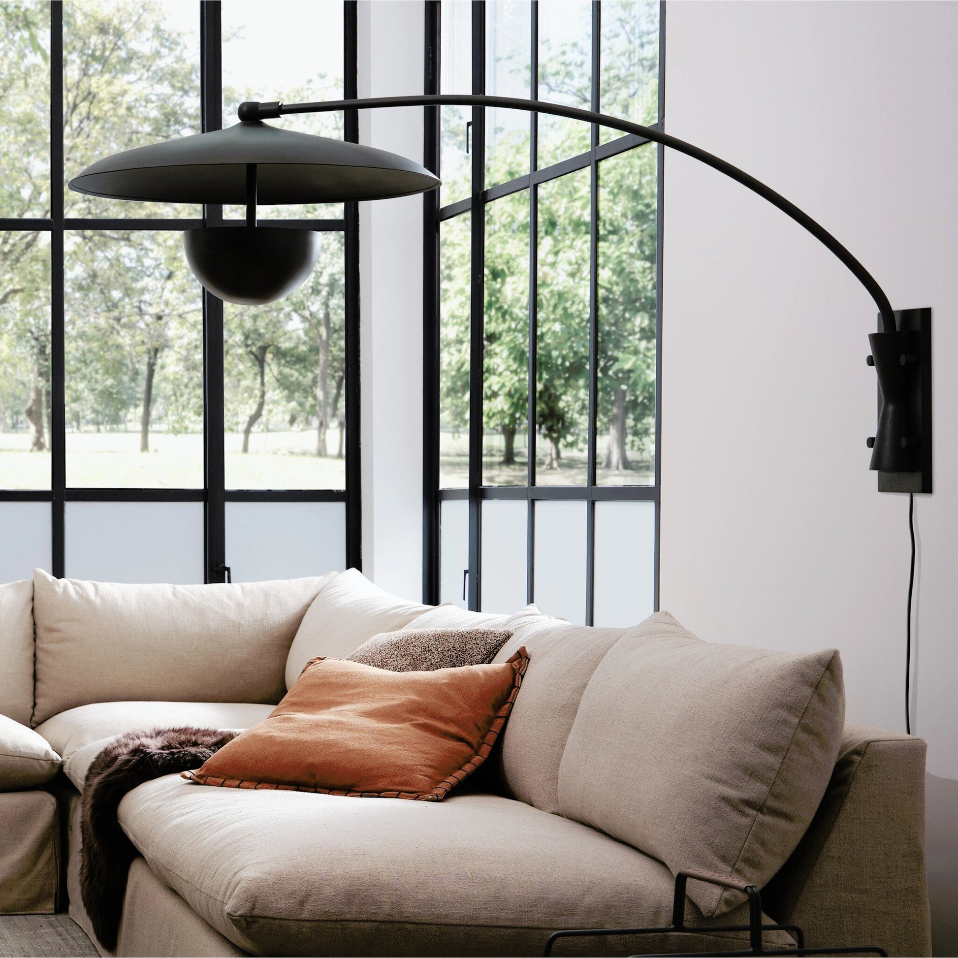 Bennington Sconce by Four Hands. Made from iron, thermoplastic in a modern style.