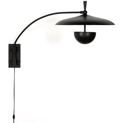 Bennington Sconce by Four Hands. Made from iron, thermoplastic in a modern style.