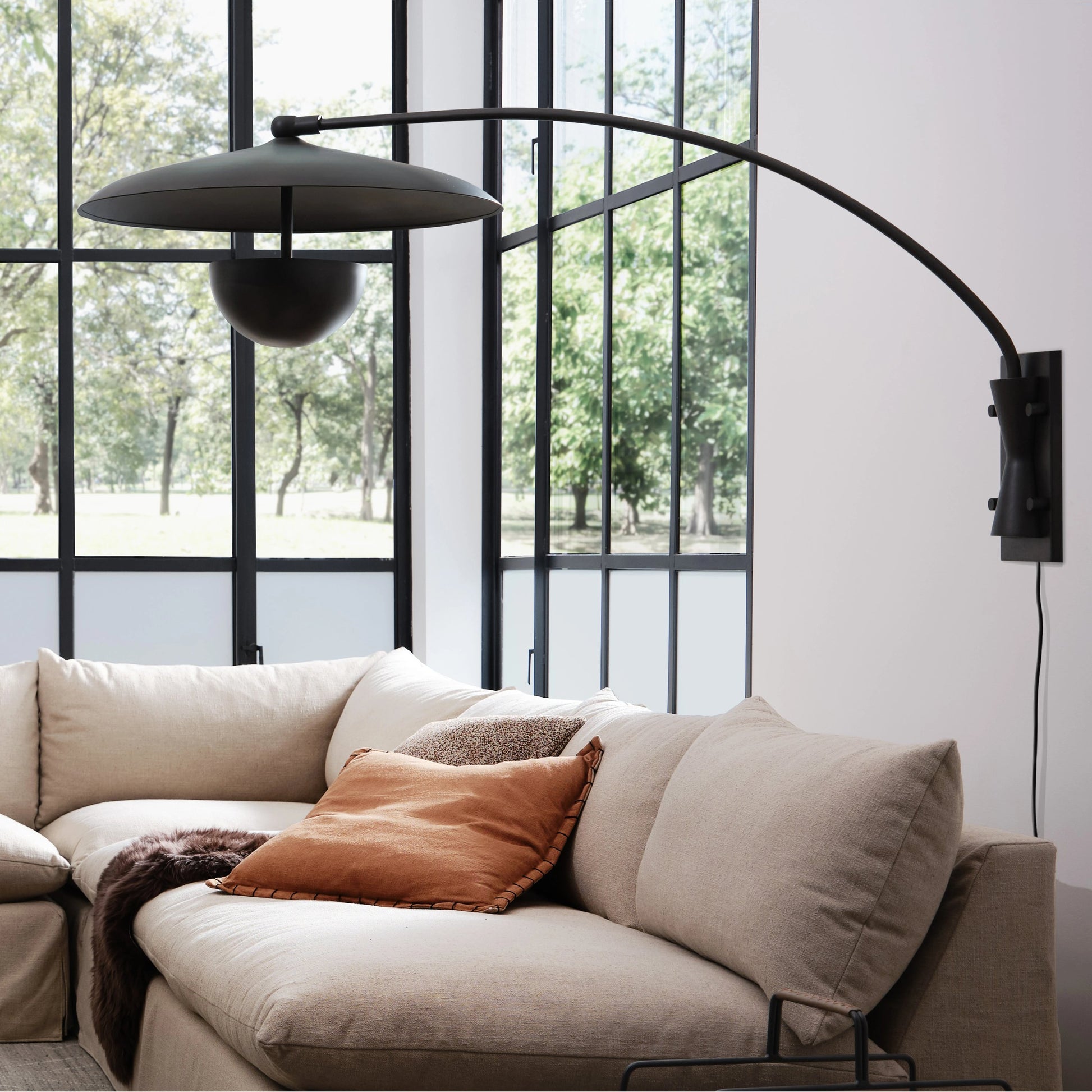 Bennington Sconce by Four Hands. Made from iron, thermoplastic in a modern style.
