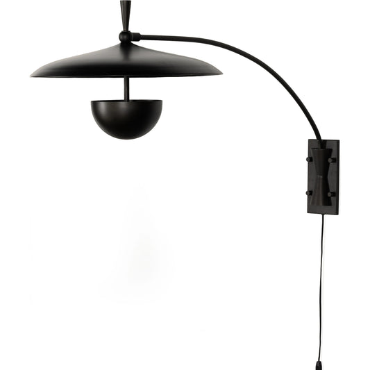 001 SI-1977085 | Additional Silo | Bennington Sconce by Four Hands. Made from iron, thermoplastic in a modern style.