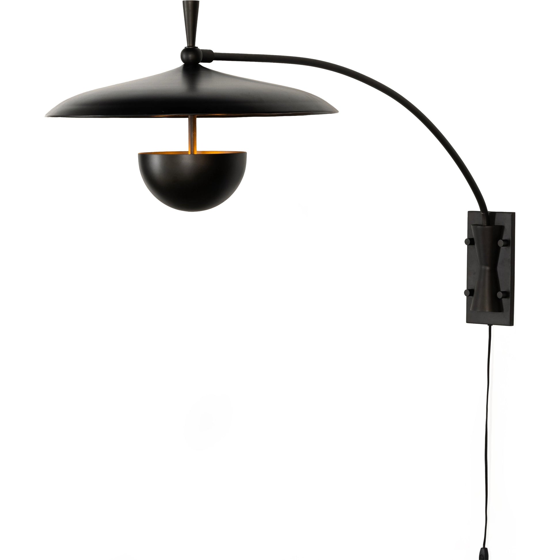 Bennington Sconce by Four Hands. Made from iron, thermoplastic in a modern style.