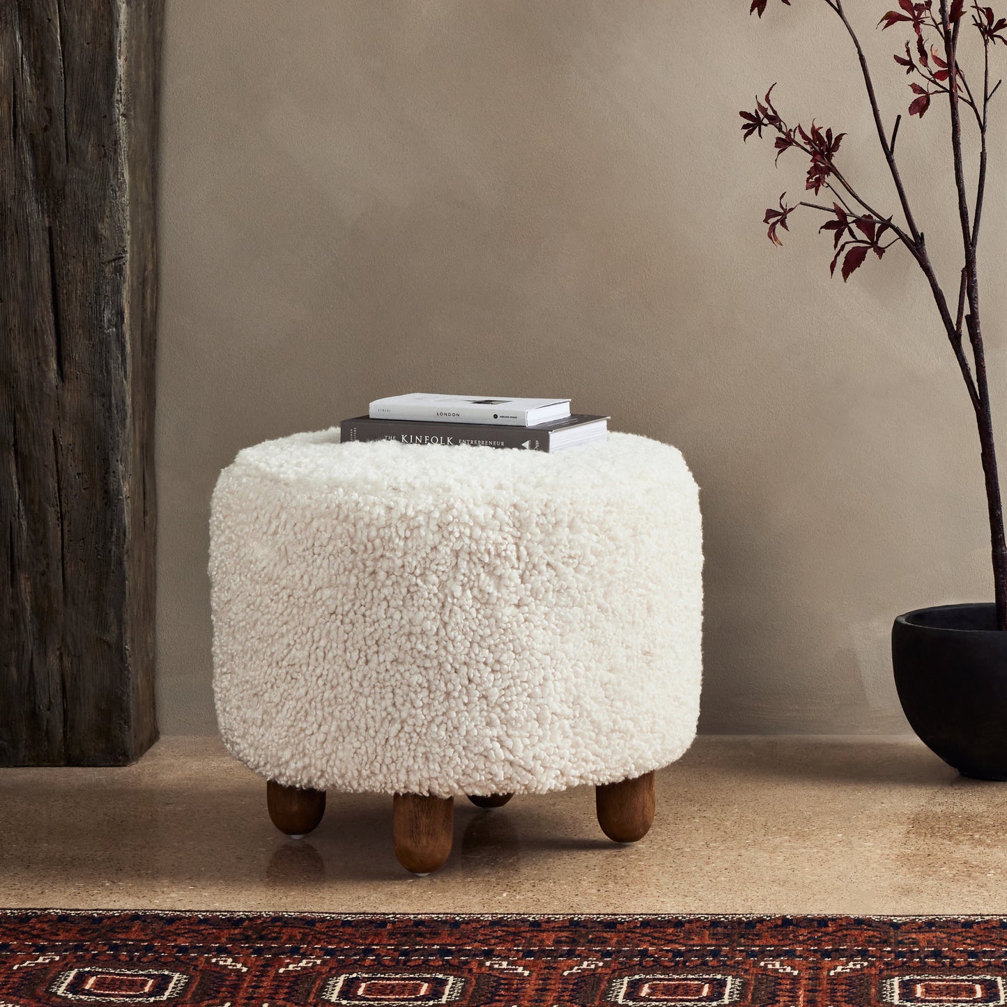 001 SI-1903013 | Lifestyle | Aniston Ottoman by Four Hands. Made from unique in a transitional style.