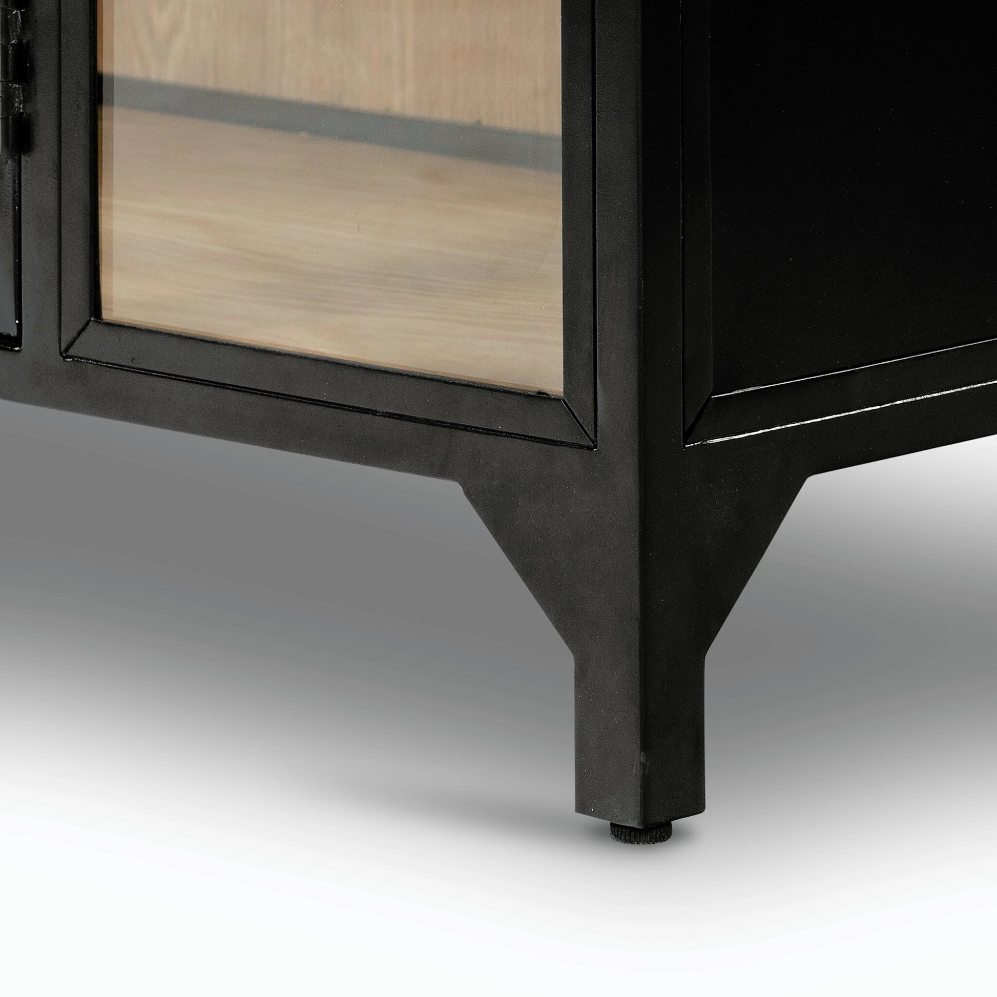 Belmont Cabinet by Four Hands. Made from iron in a transitional style.