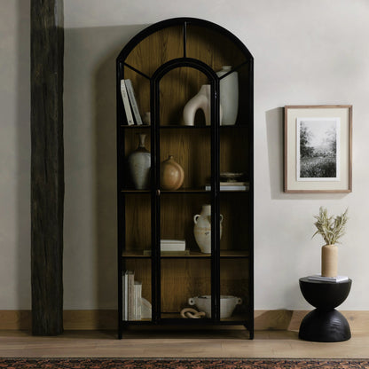 Belmont Cabinet by Four Hands. Made from iron in a transitional style.