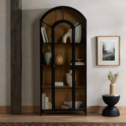 Belmont Cabinet by Four Hands. Made from iron in a transitional style.