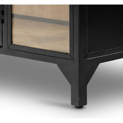Belmont Cabinet by Four Hands. Made from iron in a transitional style.